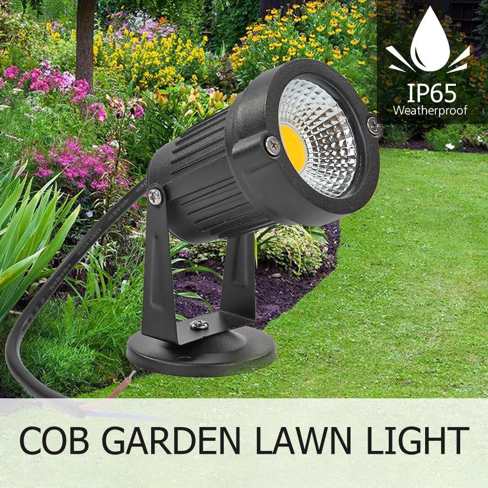 COB LED 6W Garden Lawn Lamp Waterproof Outdoor Landscape Path Spotlights 
