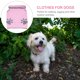 thumbnail image 5 of unbranded Reflectante Para Perro Color Rosa Con De Huellas Para En Exteriores Y Fiestas, 5 of 6