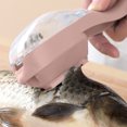 thumbnail image 5 of Fish Scaler with Knife,Fish Scaler Remover,Fish Scales Scraper with Lid Cover,2 in 1 Fish Cleaner Skin Scraper Brush Remover,Fish Scale Planer Tool Fish Scaler Fillet Knife Fish Cleaning Tool(Pink), 5 of 7