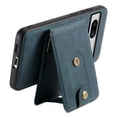 thumbnail image 5 of for Google Pixel 7a Back Case, PU Leather Detachable Card Slot Magnetic Closure Shockproof Kickstand Slim Fit Support Magnetic Car Mount Phone Cover for Google Pixel 7a, Blue, 5 of 11