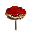thumbnail image 2 of Milisten 30Pcs Floral Push Pin Multi-function Thumbtacks Rose Thumb Tacks Map Supply, 2 of 6