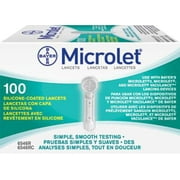Bayer Microlet Lancets ''25 g, 100 Count'' 10 Pack