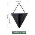 thumbnail image 2 of Hanging Wall Planters for Indoor Plants, Modern Indoor Wall Planter, Geometric Wall Hanging Planter, Small Succulent Wall Planters, Wall Plant Holder, Black Wall Mounted Planters, 1 PCS, 2 of 6