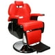 thumbnail image 1 of Sillón de Barbería Nanofort Silla barbero Estetica Rudo Rojo, 1 of 2