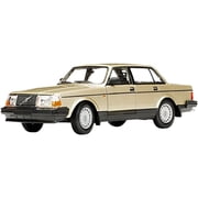 Volvo 240 GL Gold Metallic NEX Models 1/24 Diecast Model Car by Welly
