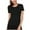 Black, variant on ameIAEA Pregnancy Clothes for Women Short Sleeve Maternity Nursing Tops Breastfeeding Tee Shirts