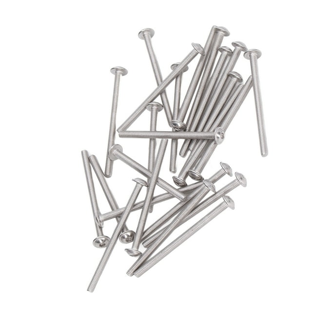 Buttons Heads Socket , Flanged Button Head Screws Wider Bearing Firm A2-70 Stainless Steel For Wet Environments