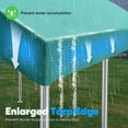 thumbnail image 6 of Quictent 10'X 20’ Carport Heavy Duty Car Canopy Galvanized Car Boat Shelter, Dark Green, 6 of 10