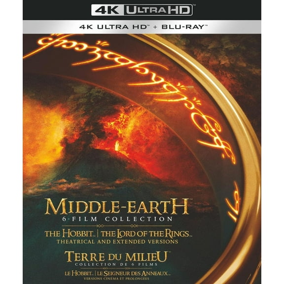 MIDDLE-EARTH 6-FILM COLLECTION (EXTENDED & THEATRICAL) - REPACKAGE