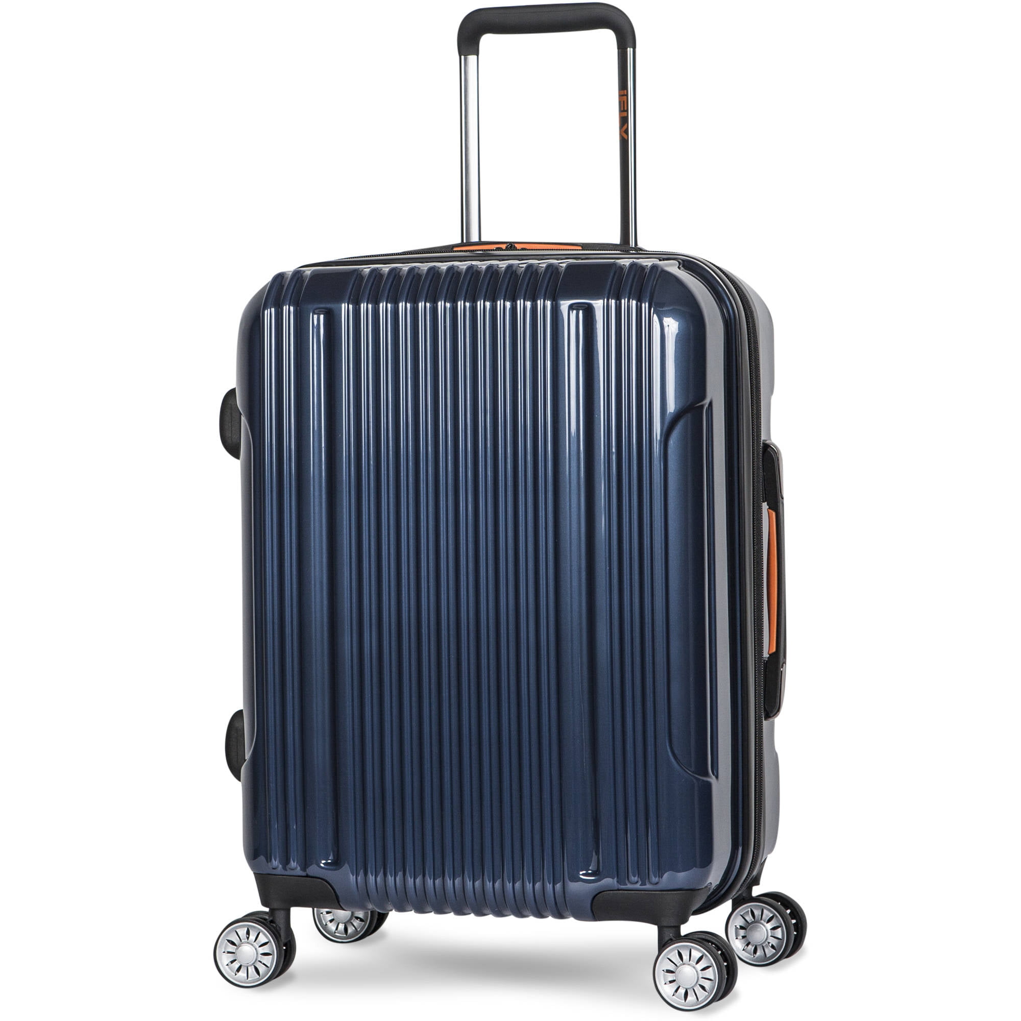 iFLY Hard-Sided Carry On Luggage Pinnacle 20&quot;, Navy - 0
