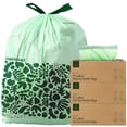 thumbnail image 1 of Bolsas de basura CLEANOMIC compostables de 13 galones (paquete de 3, 75 unidades), 1 of 7