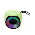 thumbnail image 2 of Qwtwty Speakers Wireless Bluetooth Speaker - Colorful LED Lights - True Wireless Stereo Powerful Subwooferfor Travel Beach - Great Gift for All, 2 of 7