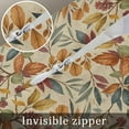 thumbnail image 7 of Fall Leaves Throw Pillow Cover 20 x 36 Inch Decorative Pillow Cover Farmhouse Beige Botanical Leaf Autumn Lumbar Pillowcase Seasonal Rectangle Cushion Case for Couch Sofa Bed Living Room, 7 of 7
