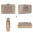 thumbnail image 5 of LinYooLi Women Mini Glitter Evening Handbag Clutch Chain Strap Cross-body Shoulder Bag, 5 of 6