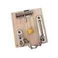 thumbnail image 4 of Montessori Busy Board DIY Accessories Material for Plane Travel Toy Toddlers Bolt and Chain, 4 of 8