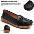 thumbnail image 4 of CHICVOMEY Dressy Shoes for Women Loafers Penny Loafers for Women with Arch Support Slip On Flats for Walking & Work, 4 of 8