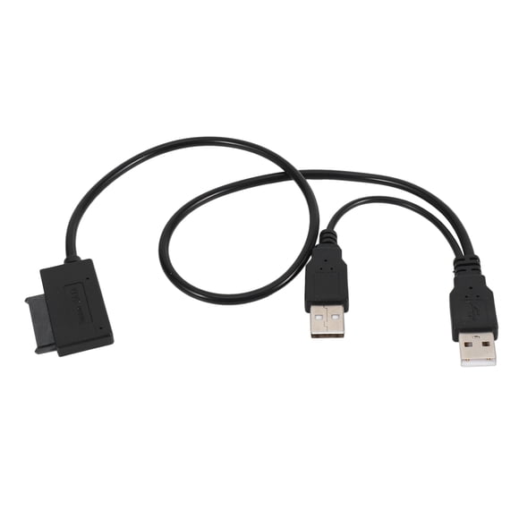 Slim SATA Cable USB 2.0 To 7+6 External Power For Laptop SATA Adapter Converter Support Window Xp/7/8/10 OS EM88