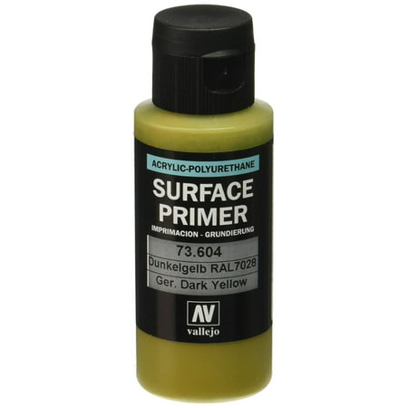 RAL7028 German Dark Yellow Paint, 60ml, Surface Primer can be cleaned easily using water By