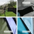 thumbnail image 3 of 13ft Pluie Mouche Résistant Voile Voile Voile Voile Imperméable Lourd Triangle 210T Polyester Auvent Sable Parasol pour Extérieur Patio Jardin Activités Arrière-Cour, 3 of 7