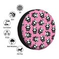 thumbnail image 4 of Naloa Cute Panda PVC Leather Spare Tire Wheel Cover for Car Truck SUV Camper Trailer Universal Fit many size14 inch, 4 of 6