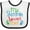 White and Black, variant on Inktastic Gammie Loves Me Grandkids Boys or Girls Baby Bib