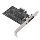 thumbnail image 1 of Tarjeta Vertical PCIE Firewire, Soporte De Alta Velocidad 1440x1080 800Mbps Múltiples Puertos Tarjeta PCIE 1X A 1394 Soporte Plug And Play Intercambio En Caliente Para Puerto, 1 of 7