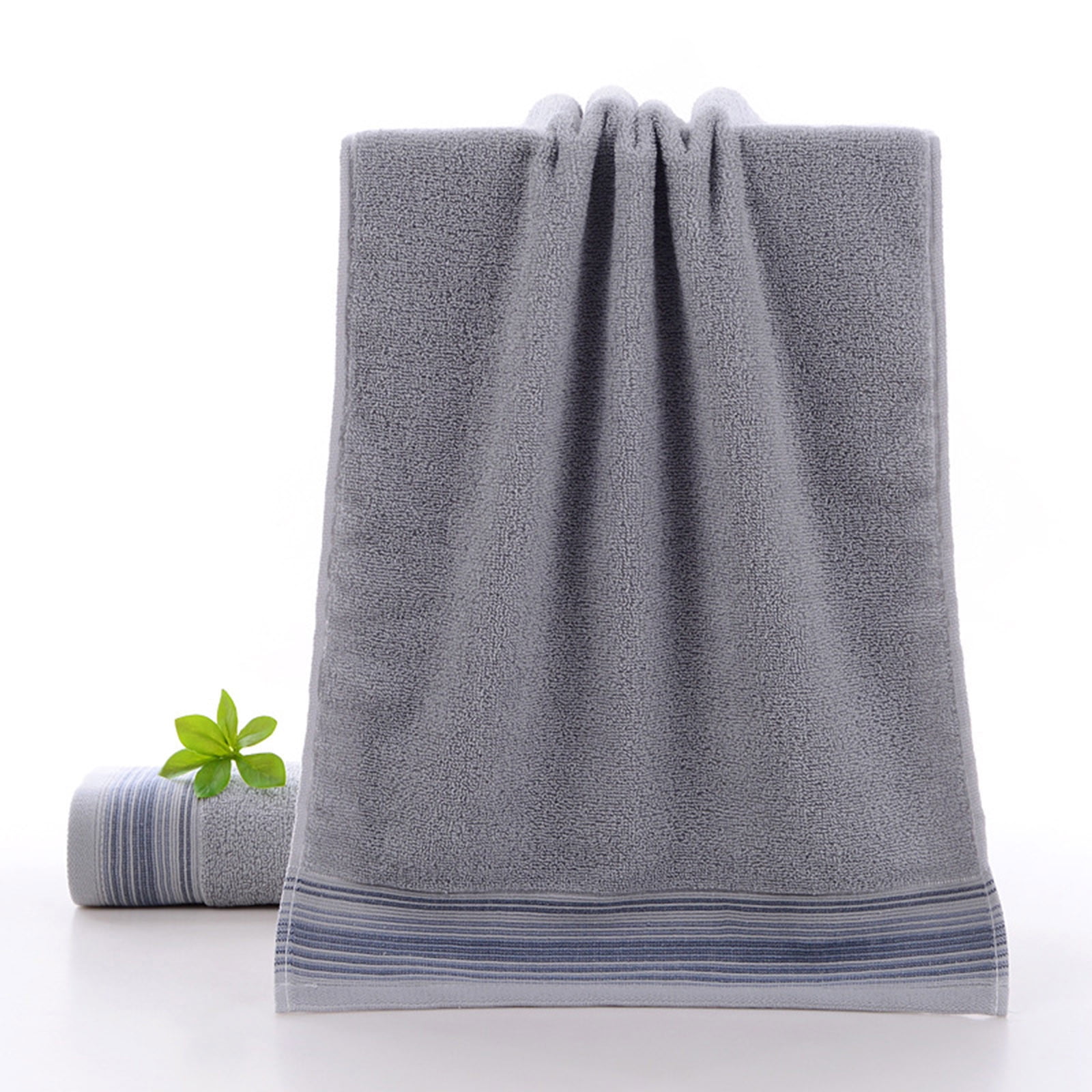 Towel Wholesale, Staron 2026 Soft Absorbent Hand Towel, Premium Polyester Embroidered Face Towel Quick Dry Machine Washable, Gray