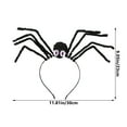 thumbnail image 2 of Costeam Halloween Black Spider Headband for Women Cosplay Costume,Scary Eyes Spider Hair Hoop Hair Accessories for Adult, 2 of 5