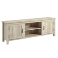 thumbnail image 1 of 70 inch Farmhouse TV Console with Side Doors - White Oak, 1 of 6