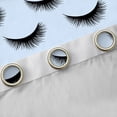 thumbnail image 4 of Castle Fairy Elegant Eyelash Girl Blackout Curtains Set of 2 (52x84 Each),Bling Makeup Window Curtains,Dreamy Princess Curtains and Drapes,Microfiber Bedroom Decor, 4 of 6