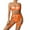 Orange, variant on Clearance Sale 2025 Intimates Women's Mesh Solid Sheer See Through Underwear Set Clearance Bra And Panty 2 Piece