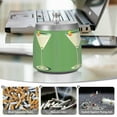 thumbnail image 6 of Yayeee Ashtray with Lid for Cigarette Smokeless Stainless Steel Home Ash Holder, Green Lemon Juice, 6 of 7