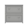 thumbnail image 2 of Bush Furniture BSH24468203 Somerset 2-Drawer Lateral File Cabinet, Letter/Legal, Cape Cod Gray, 30-Inch, 2 of 7