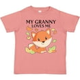 thumbnail image 3 of Inktastic My Granny Loves Me- Little Fox Boys or Girls Toddler T-Shirt, 3 of 5
