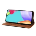 thumbnail image 6 of Mantto Case for Samsung Galaxy A52 5G, Vintage PU Leather Wallet Case RFID Blocking Card Slots Flip Kickstand Magnetic Closure Shockproof Folio Book Case Cover for Samsung Galaxy A52 5G,Brown, 6 of 11