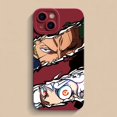 thumbnail image 4 of Funda de teléfono de ONE PIECE Anime Monkey D Luffy con dibujos animados de Roronoa Zoro para iPhone 15Promax/14Pro/13, funda protectora de silicona, juguetes para niños, 4 of 4