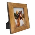 thumbnail image 2 of Ikeree 4X6 Rustic Picture Frames With Natural Bark Edges Brown Wood Photo Frame For Tabletop Or Wall Mounting Display, 2 of 4