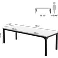 thumbnail image 2 of Tribesigns 78.7 Inches Extra Long Computer Desk 2 Person Desk, Double Long Desk, 2 of 5