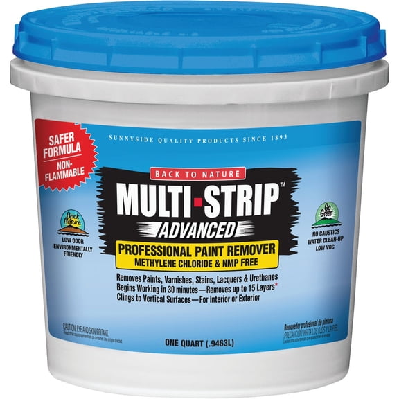 Sunnyside 65732A Multi-Strip ADVANCED Paint & Varnish Remover, Quart