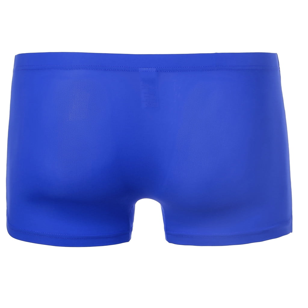 Boxer Homme Respirant En Polyester/élasthanne - Taille Confortable Pour Homme Fort/grand