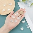thumbnail image 3 of High Borosilicate Glass Bottle Pendant Mixed Shapes Mini Wishing Bottle Clear AB 12pcs/set, 3 of 6