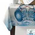 thumbnail image 4 of Christmas Snowflakes Table Cloth Waterproof Dining Tablecloth Kitchen Decorative Party Table Cover, 4 of 7