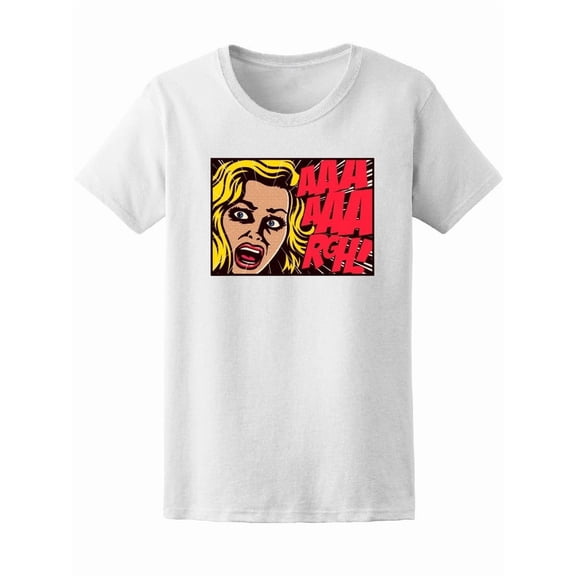 Comical Scream Tee Men's -Image by Shutterstock