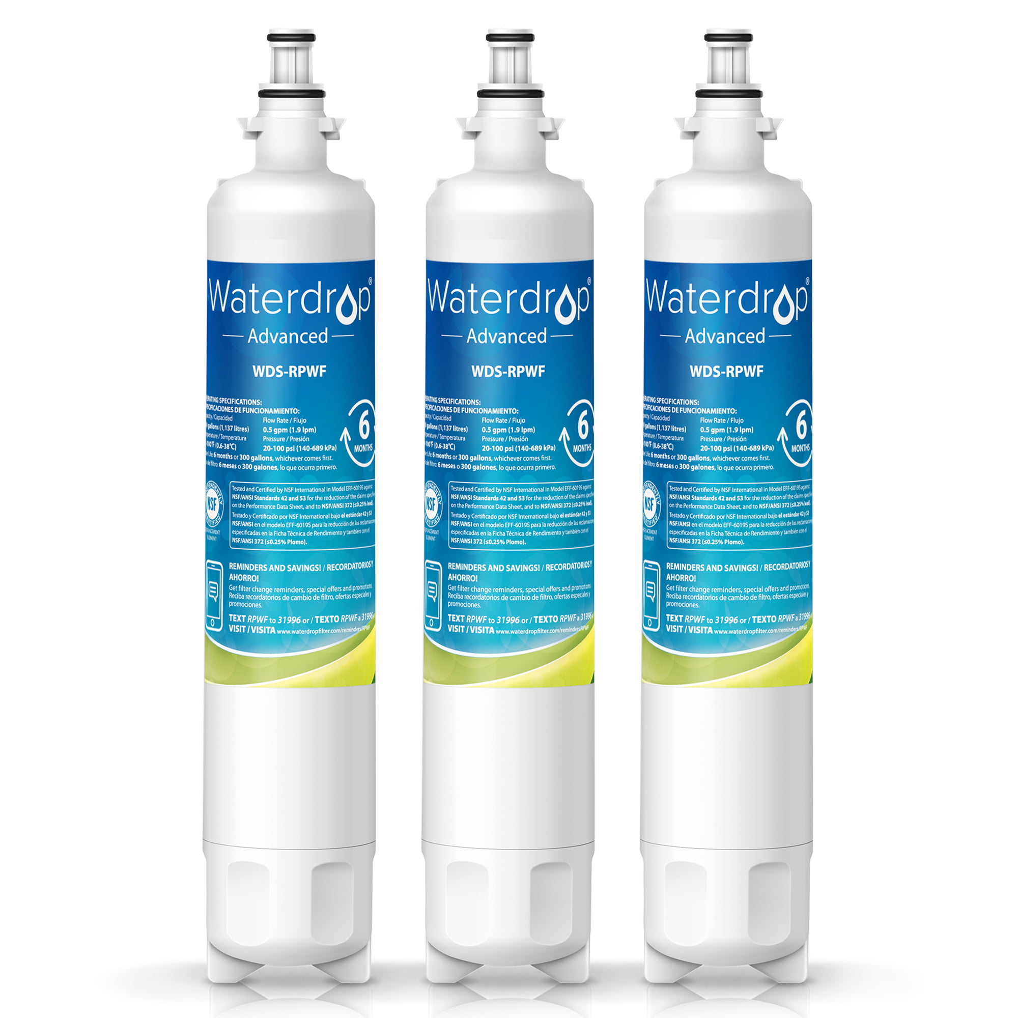 Compatible Refrigerator Water Filter 1X GE RPWF NOT RPWFE FREE USA SHIPPING! 