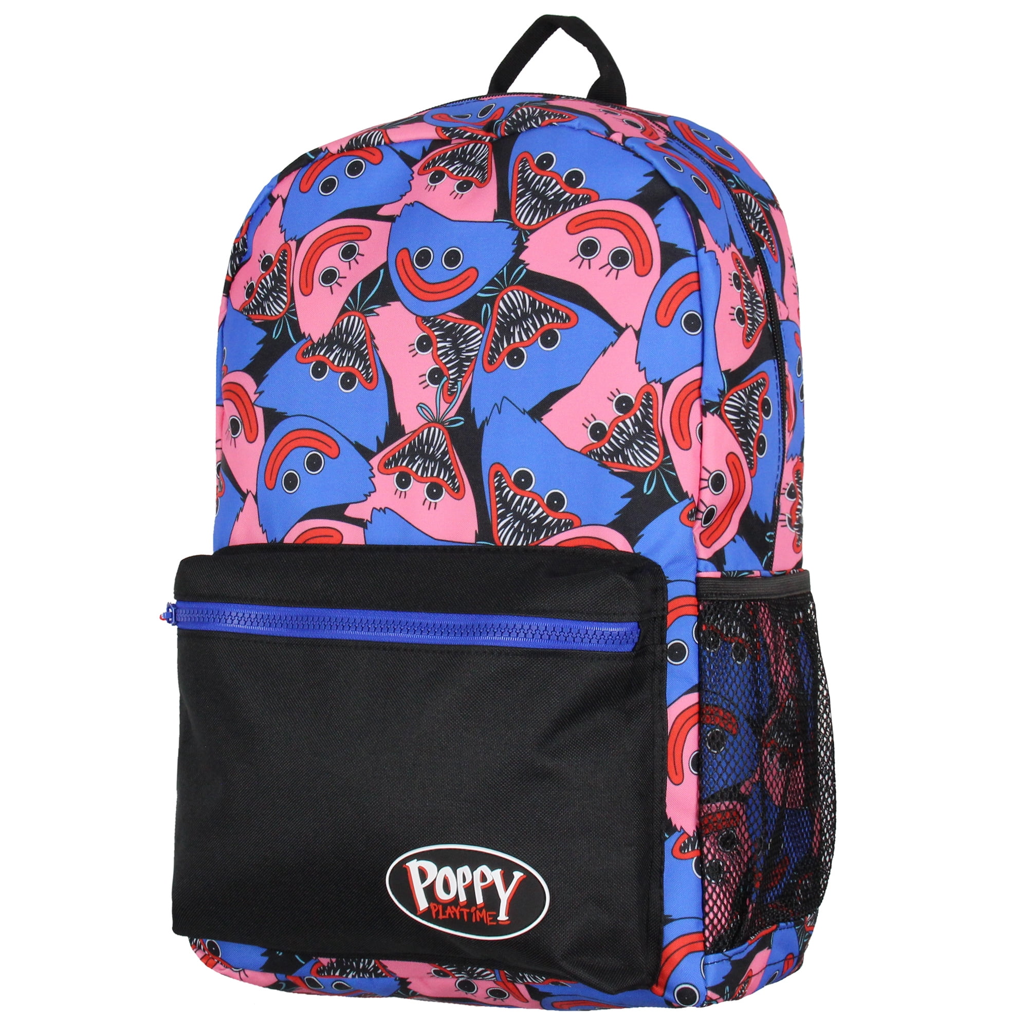 Poppy Playtime Backpack Kissy Missy And Huggy Allover Design Laptop School Travel Backpack 17"