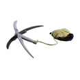 thumbnail image 2 of Cuchillo para malezas acuáticas, herramienta de jardinería compacta y plegable para piscinas, playas y estanques. con cuerda de 15 m, 2 of 8