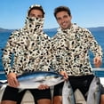 thumbnail image 7 of SEANATIVE Long Sleeve Sun Shirts for Men Fishing Hiking Running Tops Sun Hoodie Lightweight Breathable Outdoor UV Protection Rash Guard, M, Panda Camo Print, 7 of 7