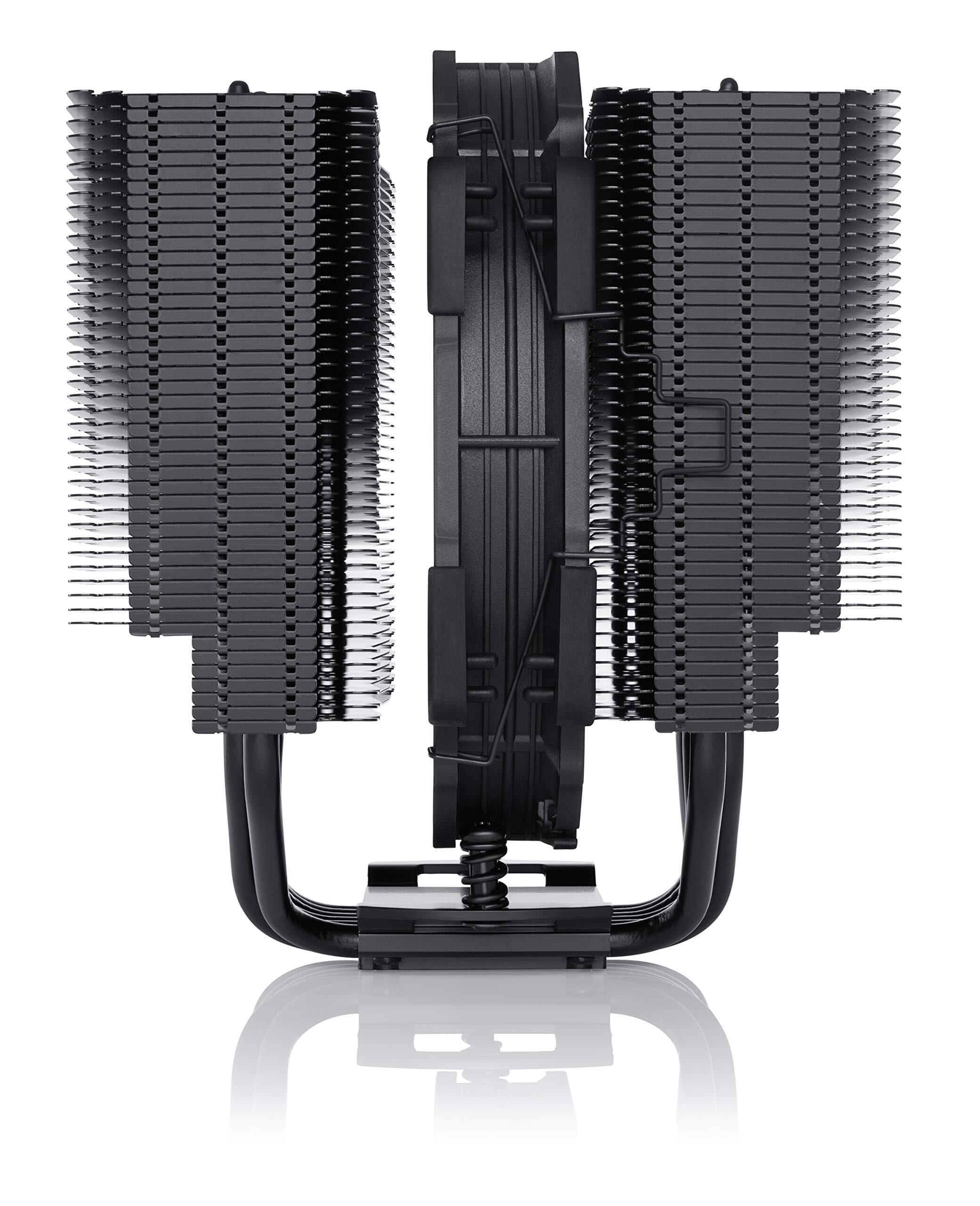 Noctua NH-D15S CChromax. Dual-Tower CPU Cooler NF-A15 PWM 140mm Fan (Black)