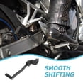 thumbnail image 4 of KAJNBN 1Set Motorcycle Gear Shift Lever in Black Aluminum for Smooth Shifting and Reverse, 4 of 8
