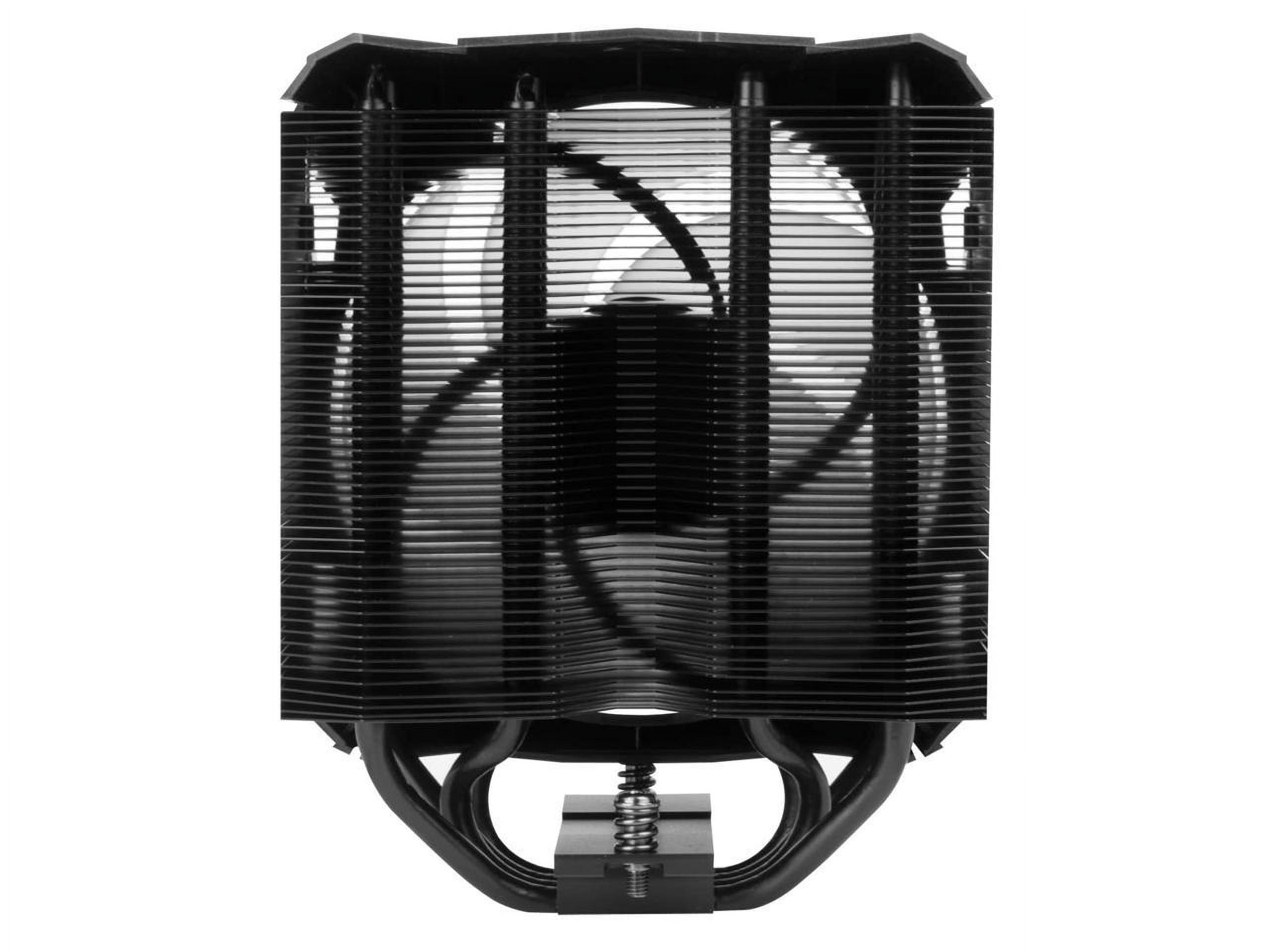 ARCTIC Freezer A35 RGB - Single Tower CPU Fan with RGB, AMD Specific, Pressure Optimized 120 mm P-Fan, 200-1700 RPM CPU Air Cooler, 4 Heat Pipes, incl. MX-5 Thermal Paste - Black